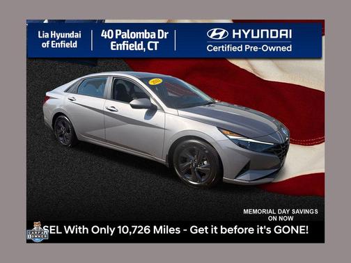 Fluid Metal 2022 Hyundai ELANTRA SEL