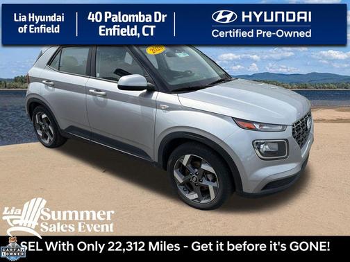Shimmering Silver 2025 Hyundai VENUE SEL