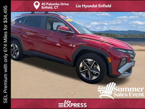 Ultimate Red 2026 Hyundai TUCSON SEL Premium