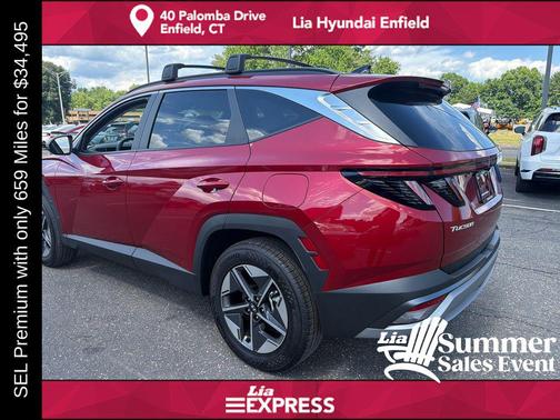 Ultimate Red 2026 Hyundai TUCSON SEL Premium