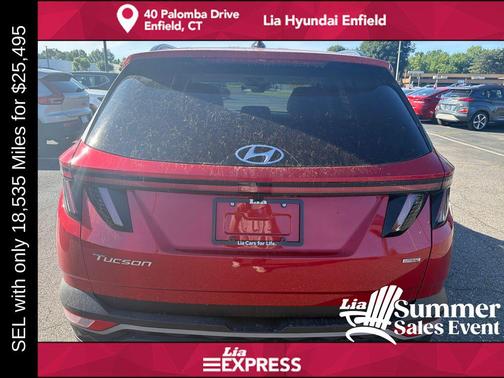 Calypso Red 2023 Hyundai TUCSON SEL