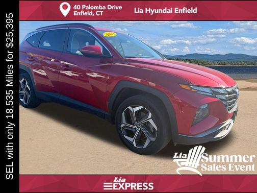 Calypso Red 2023 Hyundai TUCSON SEL