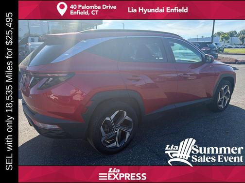 Calypso Red 2023 Hyundai TUCSON SEL