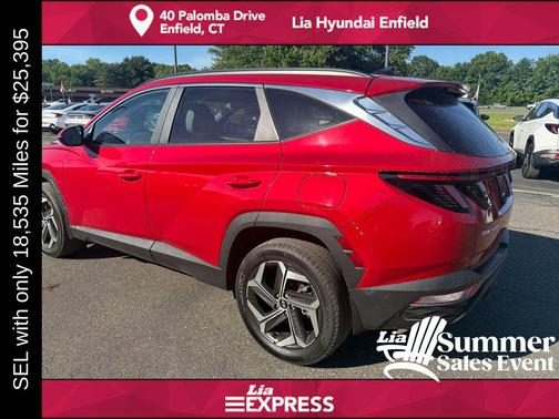 Calypso Red 2023 Hyundai TUCSON SEL