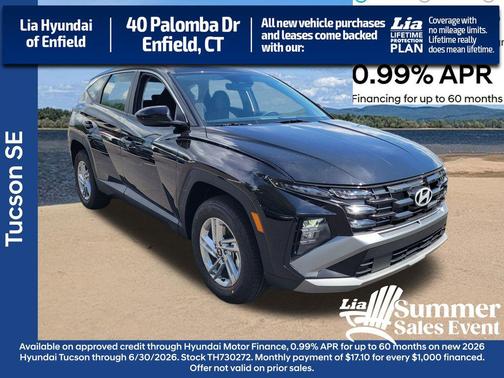 Phantom Black 2026 Hyundai TUCSON SE