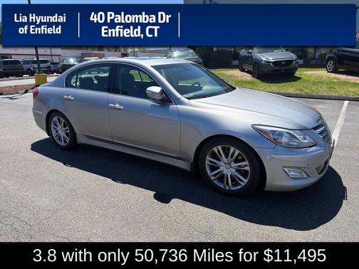 Titanium Gray Metallic 2012 Hyundai Genesis 3.8