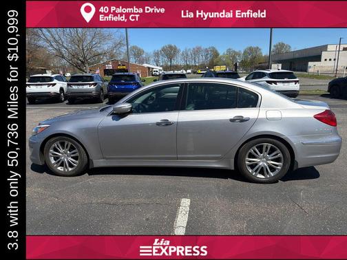 Titanium Gray Metallic 2012 Hyundai Genesis 3.8