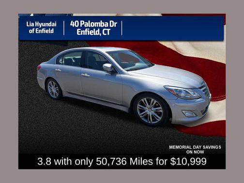Titanium Gray Metallic 2012 Hyundai Genesis 3.8