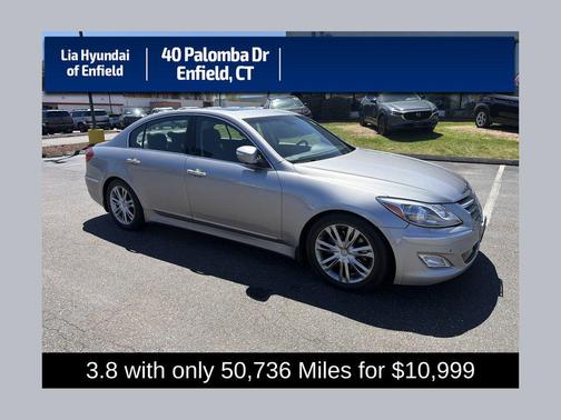Titanium Gray Metallic 2012 Hyundai Genesis 3.8