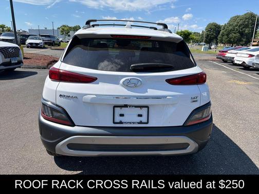 Lunar White 2023 Hyundai KONA Limited