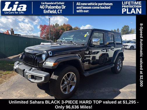 Black Clearcoat 2020 Jeep Wrangler Unlimited Sahara