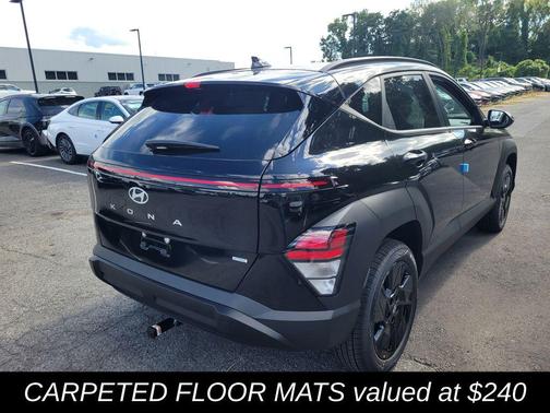 Abyss Black Pearl 2026 Hyundai KONA SEL Sport