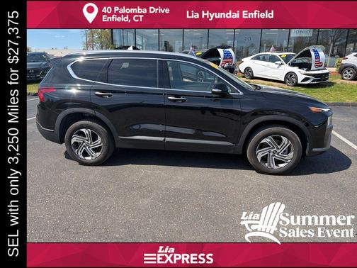 Twilight Black 2023 Hyundai SANTA FE SEL 2.4