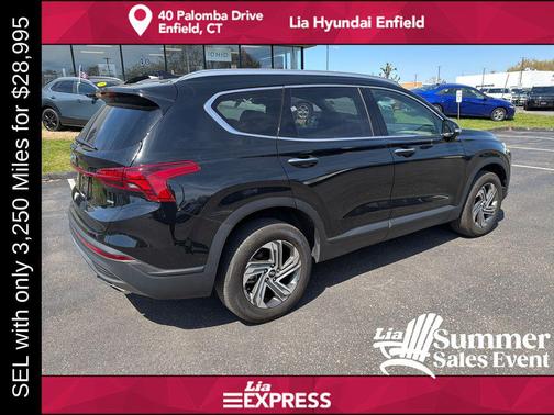 Twilight Black 2023 Hyundai SANTA FE SEL 2.4