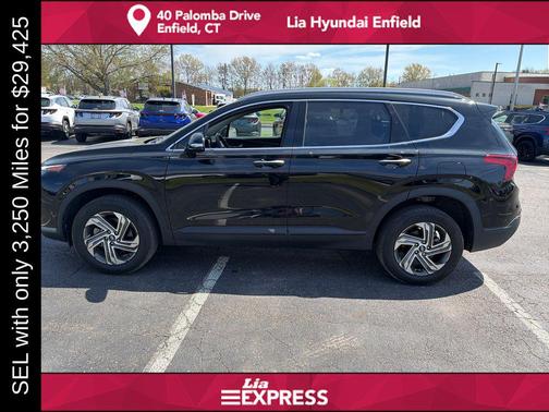 Twilight Black 2023 Hyundai SANTA FE SEL 2.4