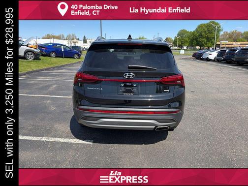 Twilight Black 2023 Hyundai SANTA FE SEL 2.4