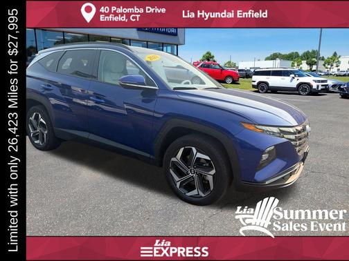 Intense Blue 2023 Hyundai TUCSON Limited