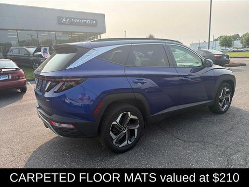 Intense Blue 2023 Hyundai TUCSON Limited