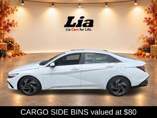 Serenity White 2024 Hyundai ELANTRA Limited