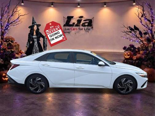 Serenity White 2024 Hyundai ELANTRA Limited