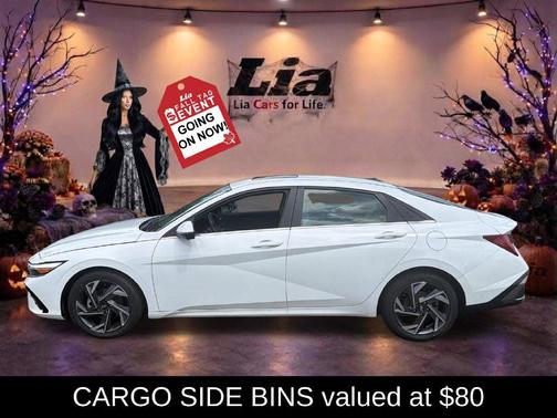 Serenity White 2024 Hyundai ELANTRA Limited
