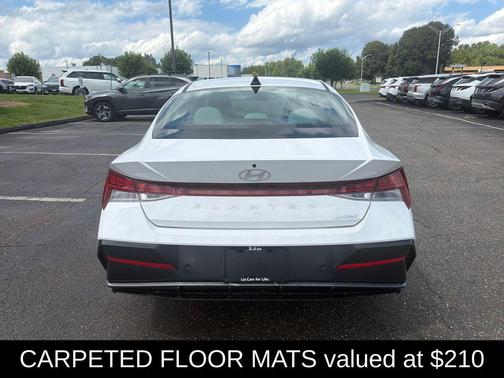 Serenity White 2024 Hyundai ELANTRA Limited