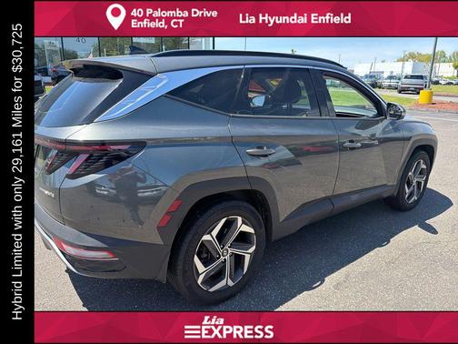 Amazon Gray 2024 Hyundai TUCSON Hybrid Limited