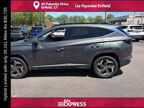 Amazon Gray 2024 Hyundai TUCSON Hybrid Limited