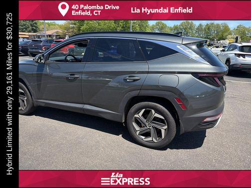 Amazon Gray 2024 Hyundai TUCSON Hybrid Limited