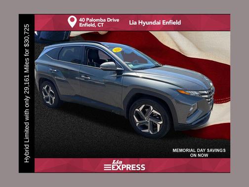Amazon Gray 2024 Hyundai TUCSON Hybrid Limited