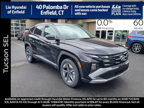 Phantom Black 2026 Hyundai TUCSON SEL