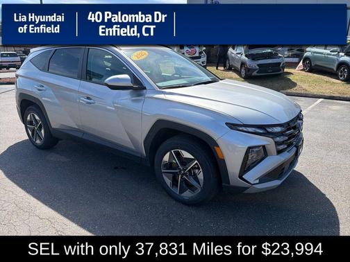 Shimmering Silver 2025 Hyundai TUCSON SEL