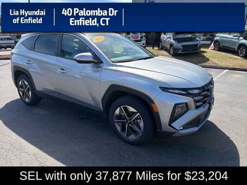 Shimmering Silver 2025 Hyundai TUCSON SEL