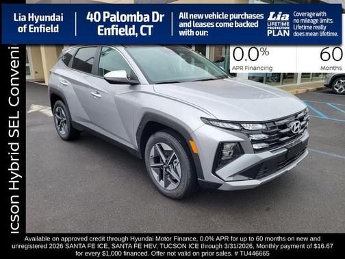 2026 Hyundai TUCSON Hybrid SEL Convenience