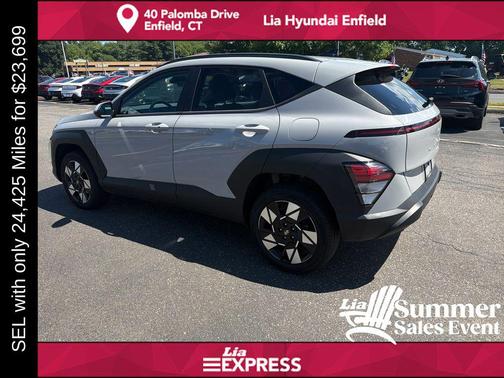 Cyber Gray Metallic 2025 Hyundai KONA SEL