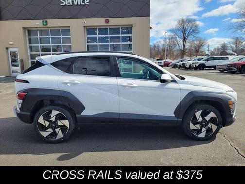 Atlas White 2026 Hyundai KONA Limited