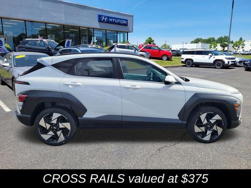 Atlas White 2026 Hyundai KONA Limited