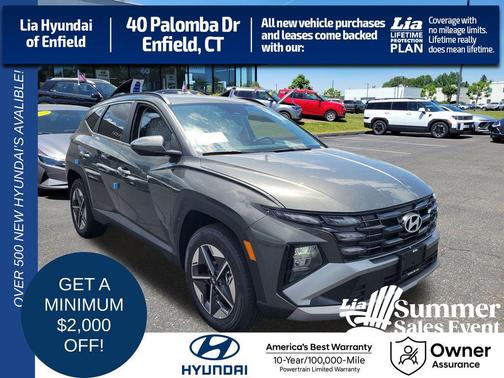 Amazon Gray 2026 Hyundai TUCSON Hybrid SEL
