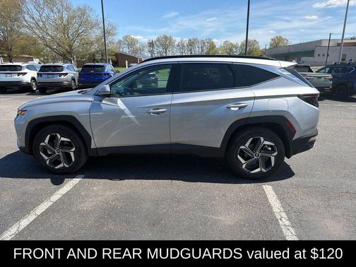 Shimmering Silver 2023 Hyundai TUCSON Hybrid Limited