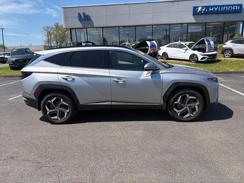Shimmering Silver 2023 Hyundai TUCSON Hybrid Limited