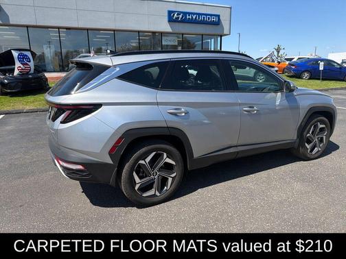 Shimmering Silver 2023 Hyundai TUCSON Hybrid Limited