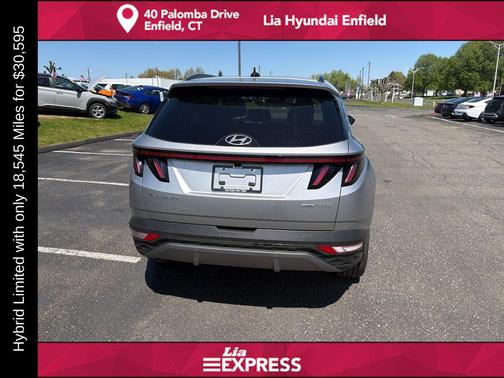Shimmering Silver 2023 Hyundai TUCSON Hybrid Limited