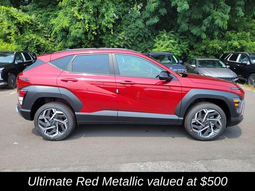 Ultimate Red Metallic 2026 Hyundai KONA SEL Premium