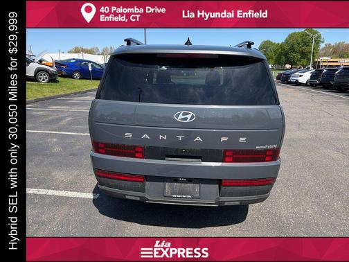 Ecotronic Gray 2024 Hyundai SANTA FE SEL 2.4