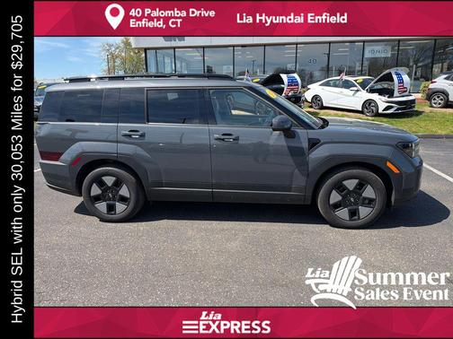 Ecotronic Gray 2024 Hyundai SANTA FE SEL 2.4