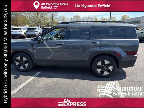 Ecotronic Gray 2024 Hyundai SANTA FE SEL 2.4
