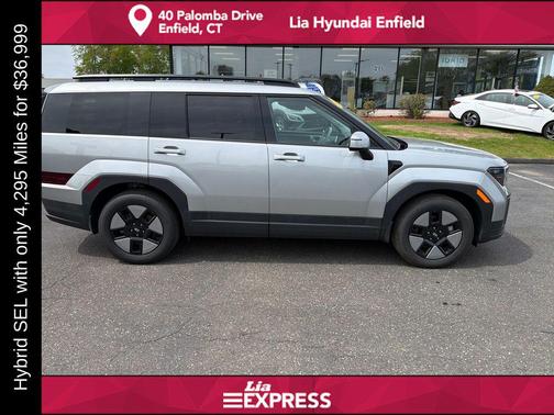 Shimmering Silver 2026 Hyundai SANTA FE SEL 2.4