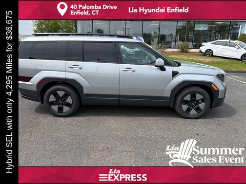 Shimmering Silver 2026 Hyundai SANTA FE SEL 2.4