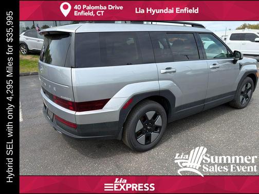 Shimmering Silver 2026 Hyundai SANTA FE SEL 2.4