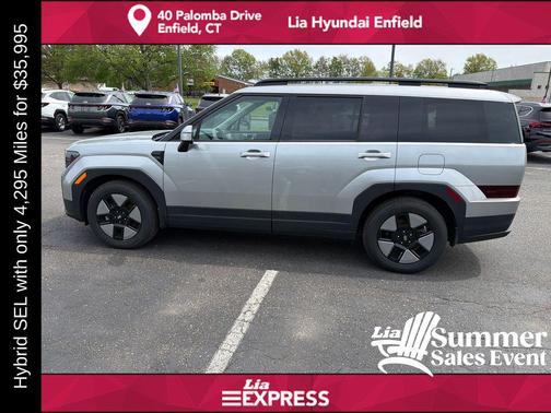 Shimmering Silver 2026 Hyundai SANTA FE SEL 2.4